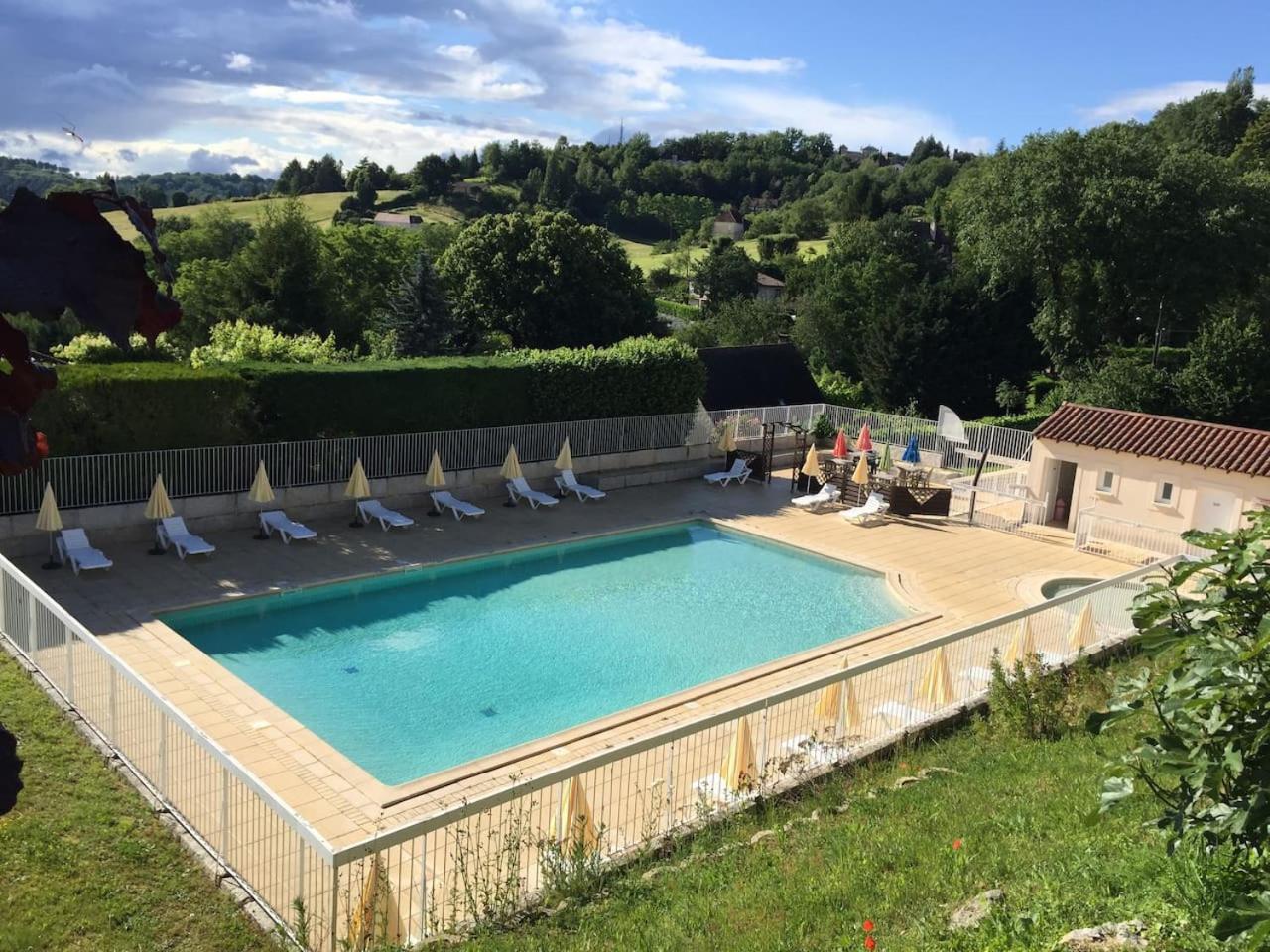 Le N5 Des Hauts De Sarlat Apt Duplex Clim, Piscine, Parking Kültér fotó